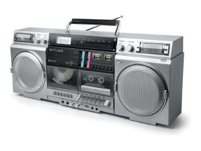 Ghetto Blasters, M-380 GBS, AUX in, Bluetooth, Cassette deck, CD player