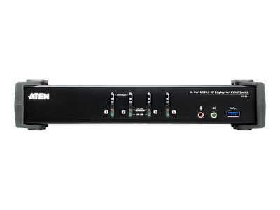 4-Port USB 3.0 4K DisplayPort KVMP Switch, CS1924-AT-G