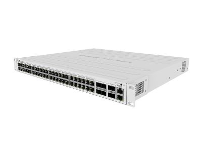 MikroTik Cloud Router Switch 354-48P-4S+2Q+RM with RouterOS L5 License, MikroTik, Rackmountable