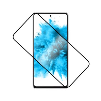 Fixed Screen Protector, Samsung, Galaxy A36 5G/A56 5G, Tempered Glass, Black, Full Cover 2.5D