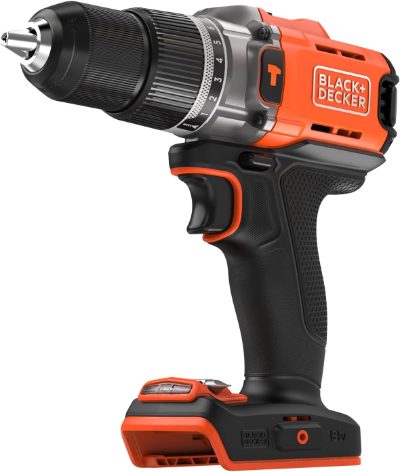 BLACK & DECKER 18V Cordless Drill (without battery and charger), BCD383XN-XJ