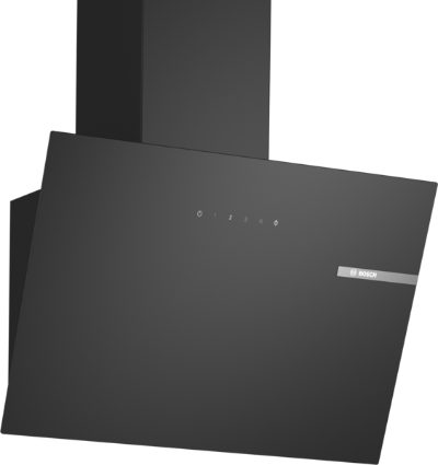 Hood, DWK65DK60, Wall mounted, Energy efficiency class A, Width 59 cm, 430 m³/h, Electronic control, LED, Black