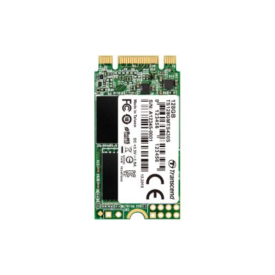 SSD, TRANSCEND, 430S, 128GB, M.2, SATA 3.0, TLC, Write speed 380 MBytes/sec, Read speed 560 MBytes/sec, MTBF 1000000 hours, TS128GMTS430S