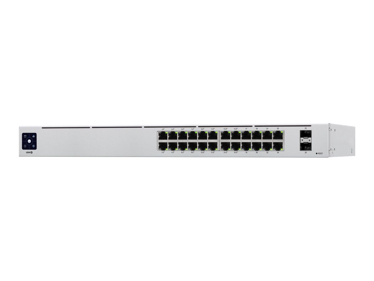 UniFi Switch USW-24-POE, USW-24-POE, Managed L2, Desktop/Rack-mountable, PoE+ ports quantity 16