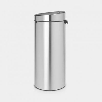 BRABANTIA aktritumu  tvertne Touch Bin 30l, Matt steel