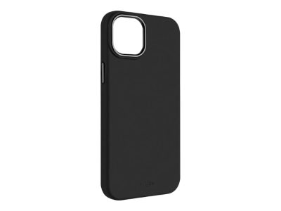 MagFlow, Back cover, Apple, iPhone 15 Plus, Liquid silicon, Black