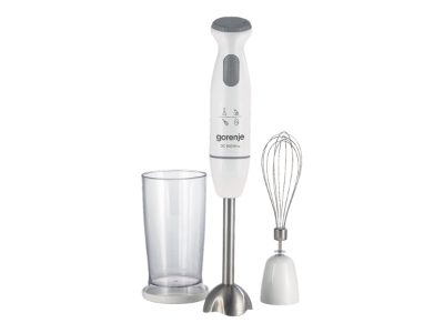 Gorenje Hand blender, HBC802QW, Hand Blender, 800 W, Jar material Plastic, Jar capacity 0.5 L, White