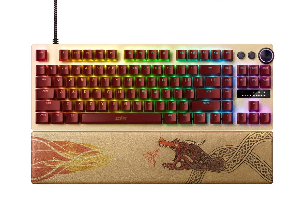 Razer Huntsman V3 Pro Tenkeyless, Gaming Keyboard, Wired, US, Razer Analog Optical Switch Gen-2, Counter-Strike 2 Edition