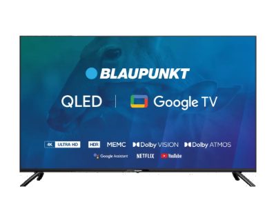 QLED TV, 50QBG6000S, 50, Smart TV, Google TV, UHD, Black