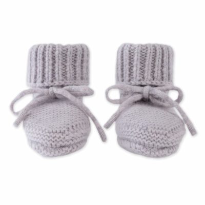 Lodger Slipper merino vilnas čībiņas, Stone, 0-6m