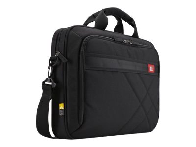 Casual Laptop Bag, DLC117, Fits up to size 17 ", Laptop Bag, Shoulder strap, Black