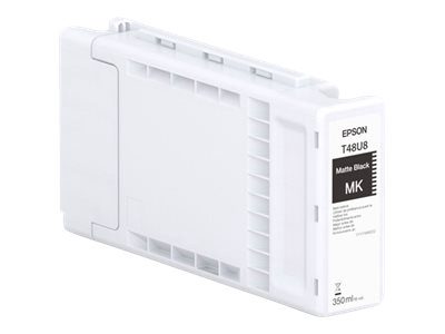 Epson Singlepack UltraChrome Pro 6 Matte Black T48U80N (350ml), Epson C13T48U80N, Epson T48U8 - matte black - original - ink cartridge, Epson UltraChrome Pro6, Matte black