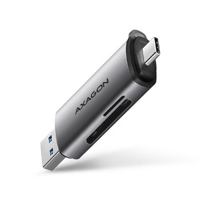 AXAGON Mobile USB 3.2 Gen 1card reader with USB-C and USB-A connectors, CRE-SAC