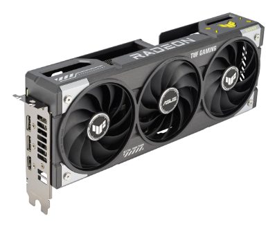 Graphics Card, ASUS, AMD Radeon RX 9060 XT, 16 GB, GDDR6, 128 bit, PCIE 5.0 16x, Triple slot Fansink, 1xHDMI, 2xDisplayPort, TUF-RX9060XT-O16G-GAMING