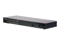 16-Port Cat 5 KVM Switch with Daisy-Chain Port