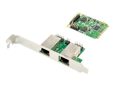 Dual Gigabit Ethernet Mini PCI Express Network Card, DN-10134