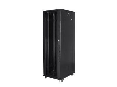 Rack cabinet 19" free-standing 42U/800x800 (flat pack), FF01-8842-12B, Black