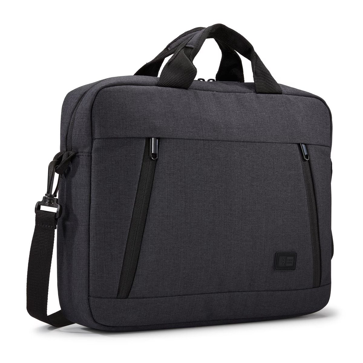 Huxton, Fits up to size 13.3 ", Laptop attaché, Shoulder strap, Black
