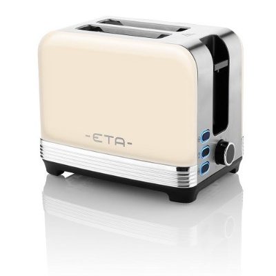 Storio Toaster, ETA916690040, Power 930 W, Housing material Stainless steel, Beige