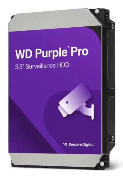 Western Digital Hard Drive, Purple Pro WD122PURP, 7200 RPM, 12000 GB