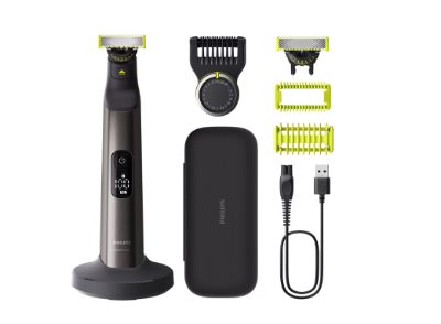 PHILIPS OneBlade Pro skuveklis, hroma