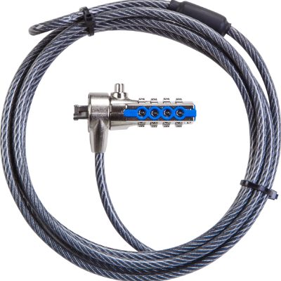 Resettable Combination Cable Lock, DEFCON, 2 m, 200 g