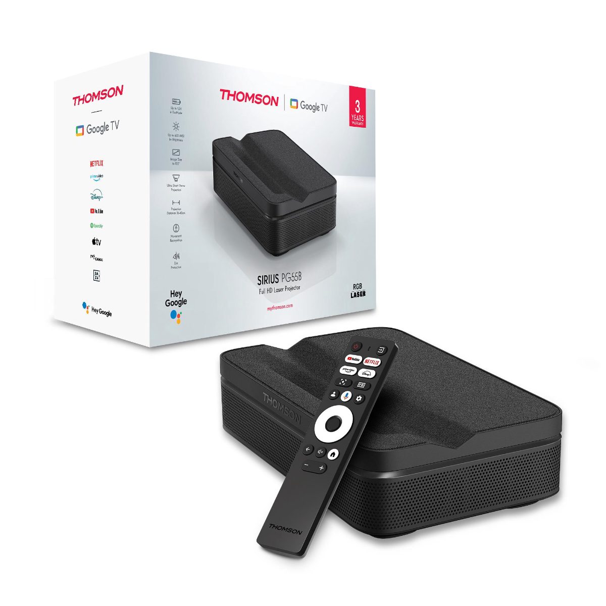 PROJECTOR 600 LUMENS/PG55B THOMSON