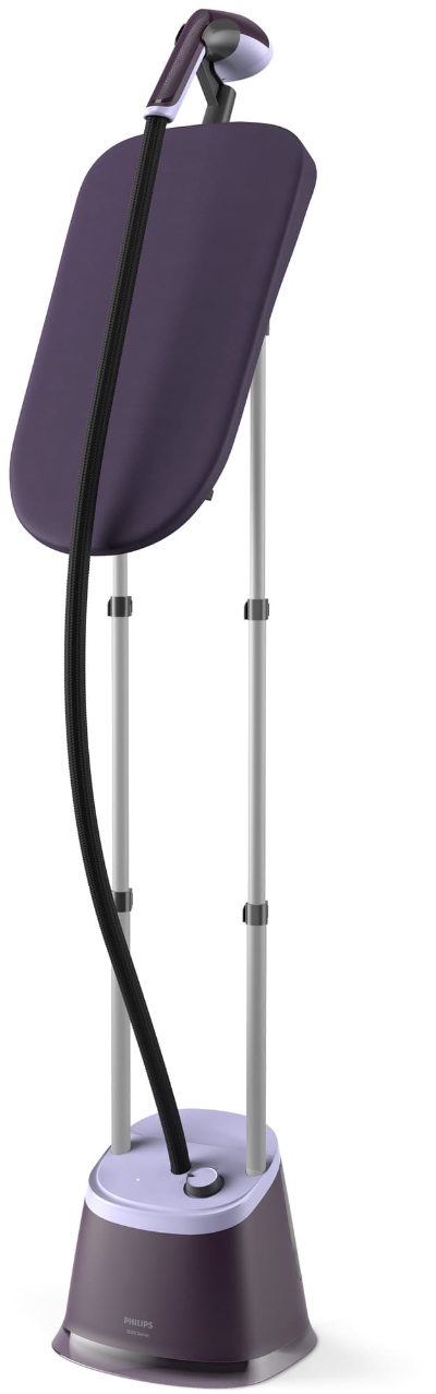 PHILIPS Tvaika gludeklis ar statīvu un iebūvētu StyleBoard, 2000W, violets
