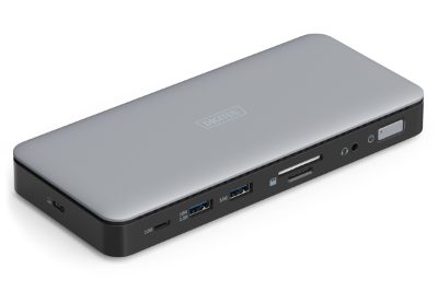 Digitus USB-C Docking Station, 11-port, DA-70917, HDMI ports quantity 2, Ethernet LAN