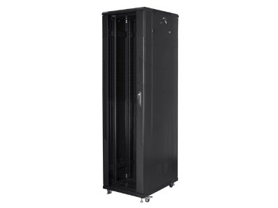 Rack cabinet 19" free-standing 37U/800x800 (flat pack), FF01-8837-12B, Black