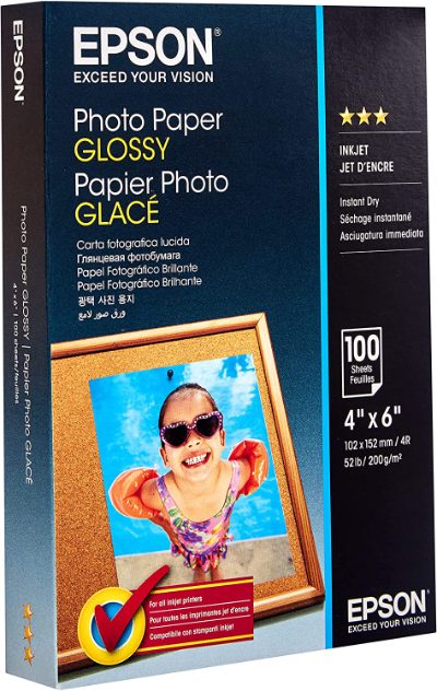 Photo Paper Glossy, Photo Paper, 200 g/m², 10 x 15 cm