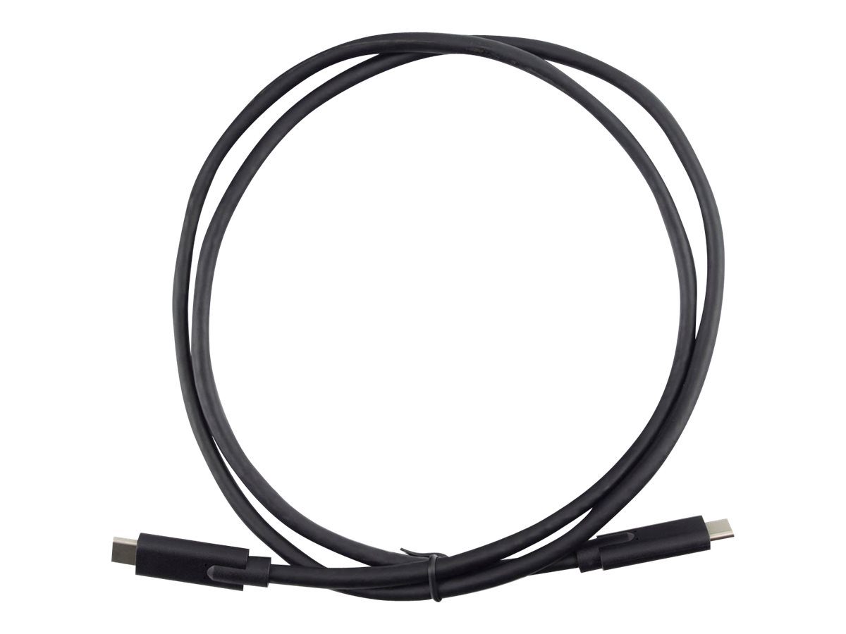 Targus 1 m USB-C To USB-C 3.1 Gen2 (10 Gbps 5 A 100 W) Cable - Black, Targus