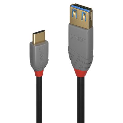 CABLE USB3.2 C-A 0.15M/ANTHRA 36895 LINDY