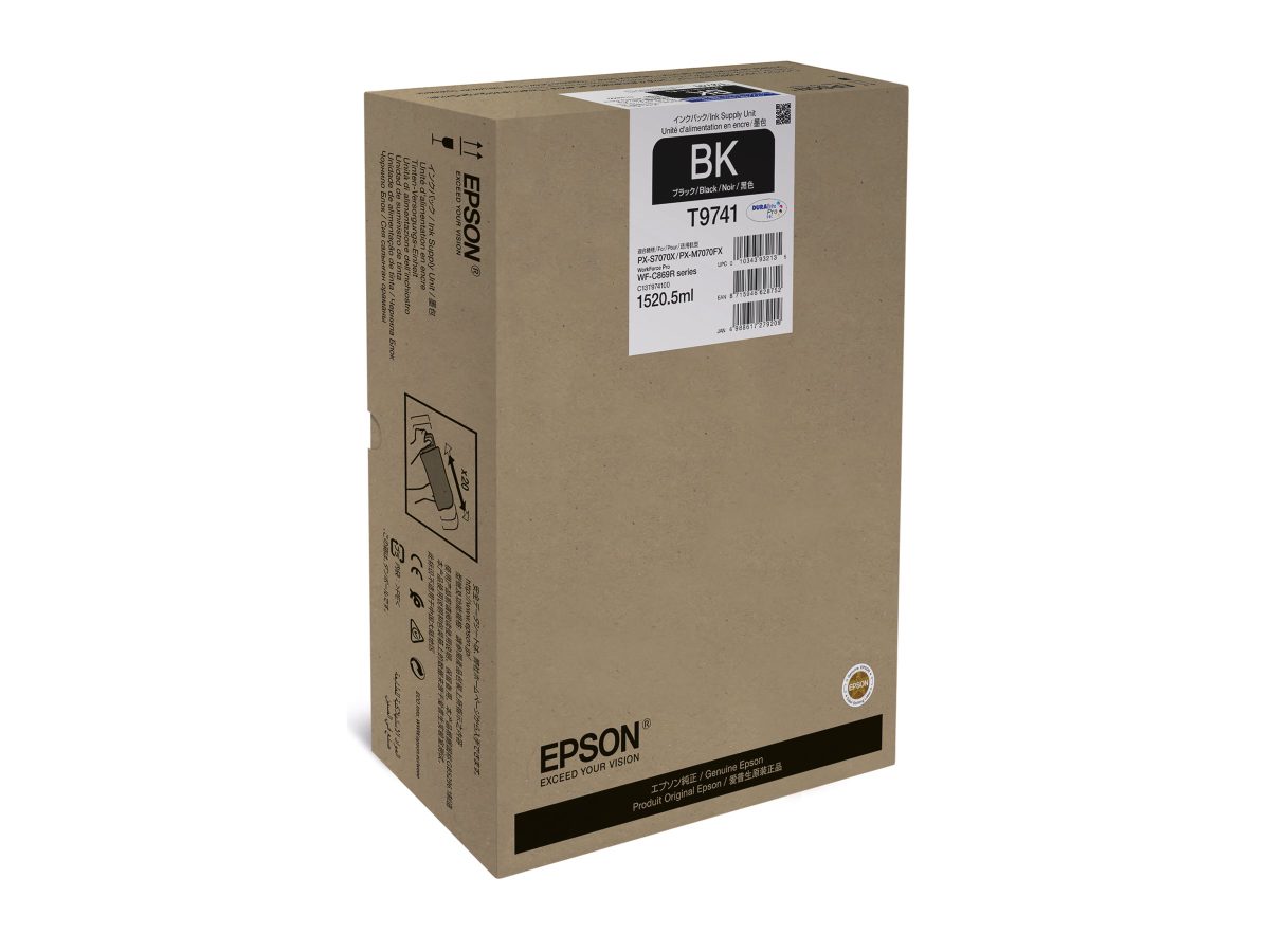 Epson XXL Ink Supply Unit, WorkForce Pro WF-C869R, Ink Supply Unit, Black