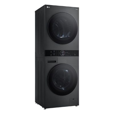 Washing machine with dryer, WT1210BBF, Energy efficiency class A/C, Front loading, Washing capacity 12 kg, 1400 RPM, Depth 66 cm, Width 60 cm, Display, LED, Drying system, Drying capacity 10 kg, Steam function, Wi-Fi, Black