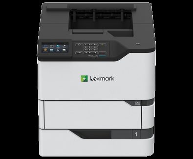 Printer, MS826de, Laser, Mono, A4, Grey/ black