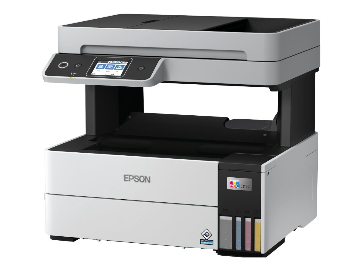 Multifunctional printer, EcoTank L6490, Inkjet, Colour, 4-in-1, Wi-Fi, Black and white