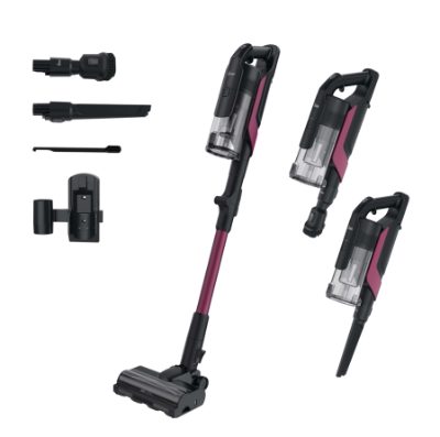 Hoover Vacuum cleaner, HF610HX 011, Cordless operating, Handstick, 650 W, 21.6 V, Operating time (max) 100 min, Magenta