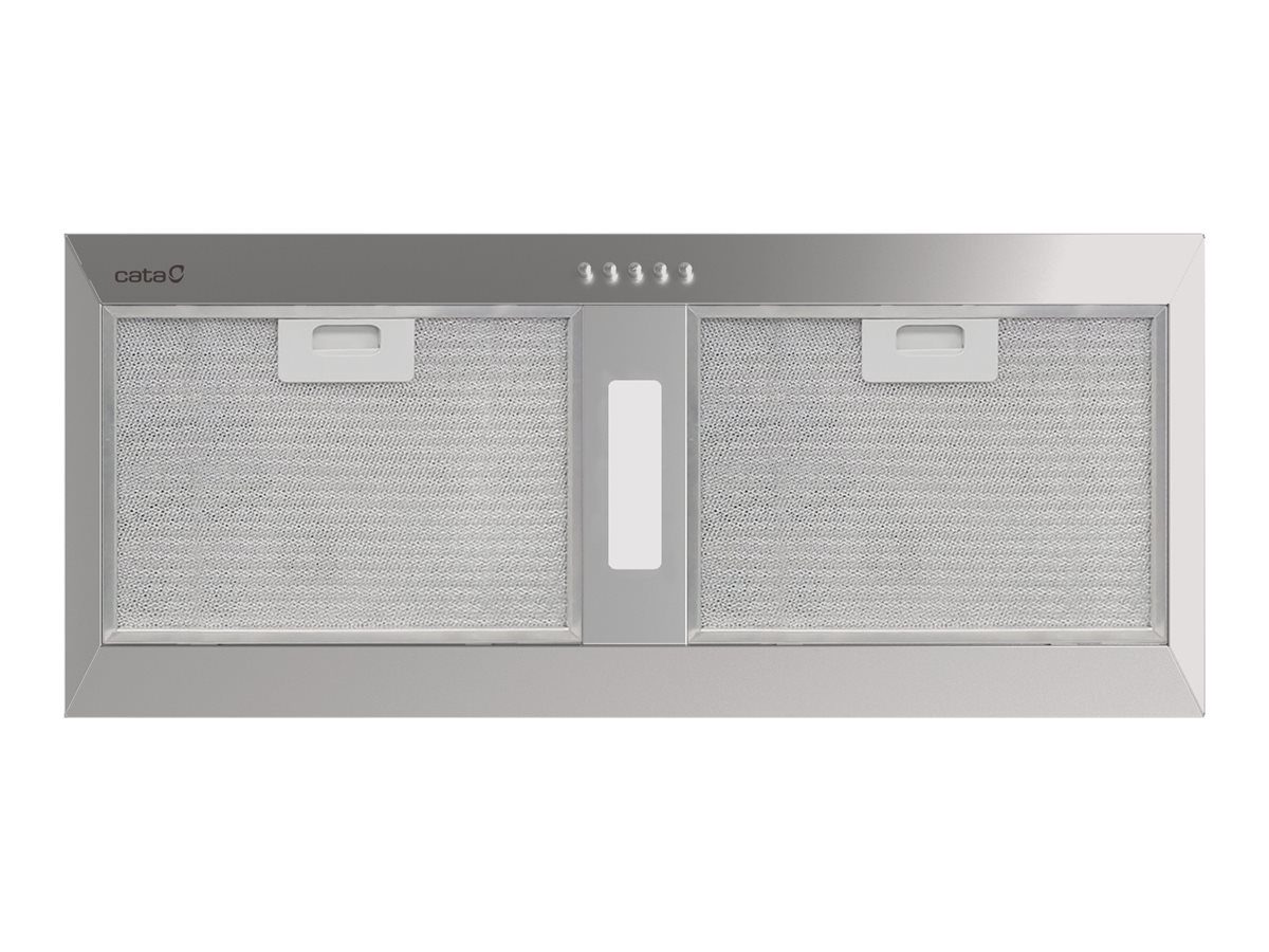 Hood, GCB 73 X, Canopy, Energy efficiency class C, Width 73 cm, 372 m³/h, Mechanical, LED, Stainless steel/Grey