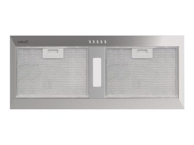 Hood, GCB 73 X, Canopy, Energy efficiency class C, Width 73 cm, 372 m³/h, Mechanical, LED, Stainless steel/Grey