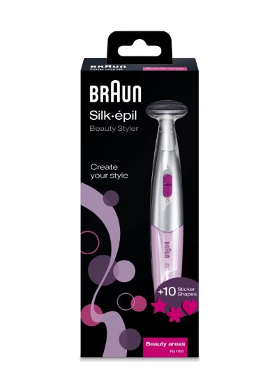 BRAUN dāmu trimmeris,  rozā