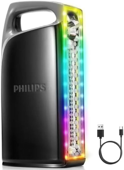 PHILIPS LED lukturis, pelēks
