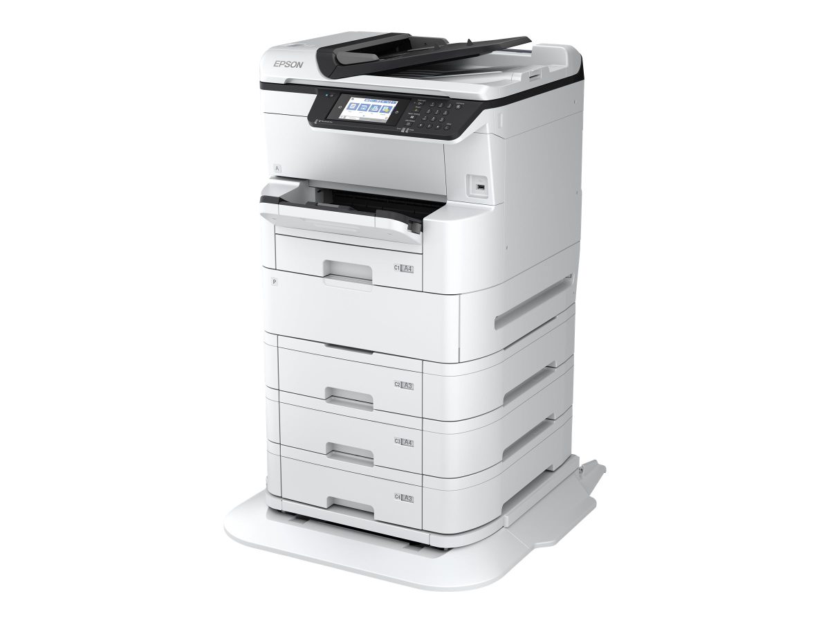Business inkjet RIPS MFP, WorkForce Pro WF-C878RD3TWFC, Inkjet, Colour, Inkjet Multifunctional Printer, A3+, Wi-Fi, Light Grey