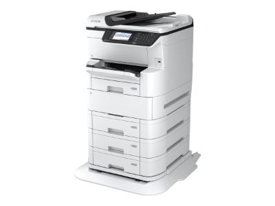 Business inkjet RIPS MFP, WorkForce Pro WF-C878RD3TWFC, Inkjet, Colour, Inkjet Multifunctional Printer, A3+, Wi-Fi, Light Grey