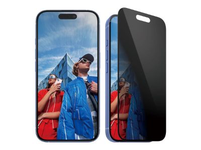 PanzerGlass Screen protector, Apple, iPhone 16/iPhone 15, Glass, Black, Ultra-Wide Fit