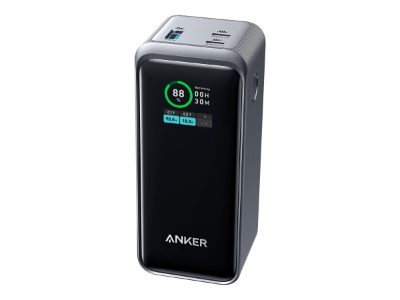 Anker Power Bank, 200 W, Prime, 20000 mAh, Black