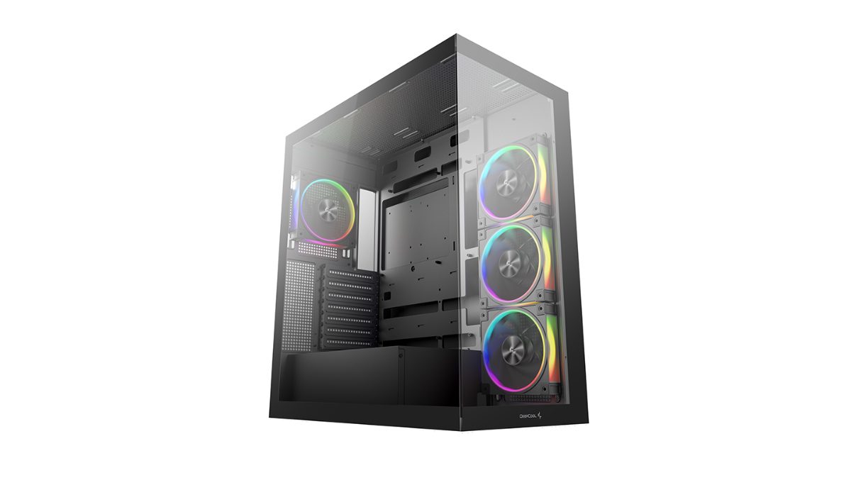 Deepcool Case, CG580 4F V2, Black, ATX