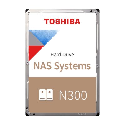 Toshiba Hard Drive, N300 NAS, 7200 RPM, 4000 GB