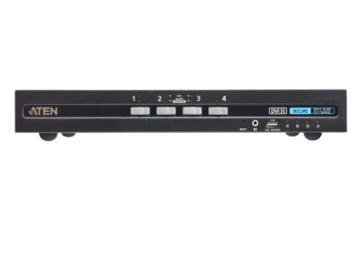 4P USB DVI Single Display PP4 Secure KVM (CAC), CS1184D4C