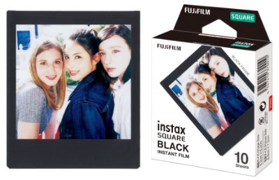 Instax Square Instant Film Black, Glossy, Quantity 10